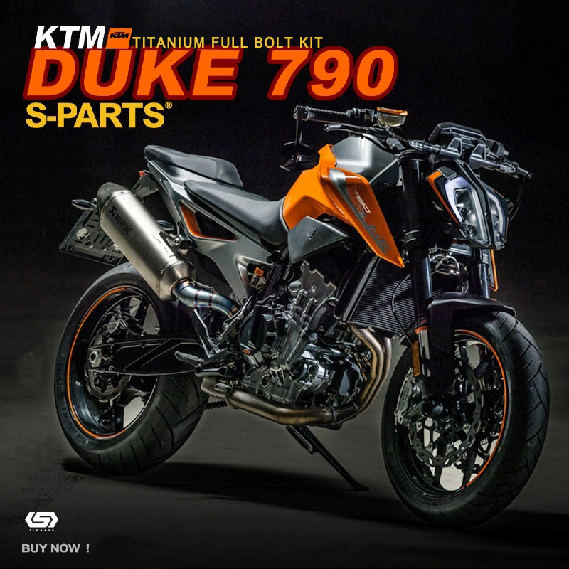 Titanium Full Bolt Kit for KTM 790 Duke — Full Kit & Section Upgrades