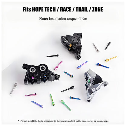 Titanium Pad Retaining Pin for HOPE TECH / RACE / TRAIL MTB Disc Brakes