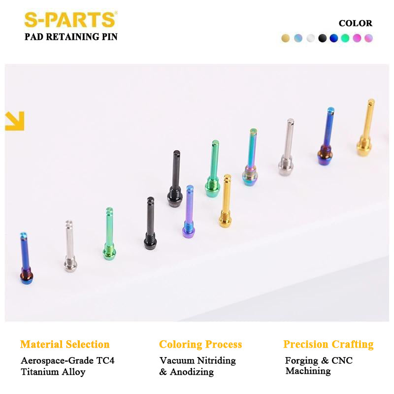 Titanium Pad Retaining Pin for HOPE TECH / RACE / TRAIL MTB Disc Brakes