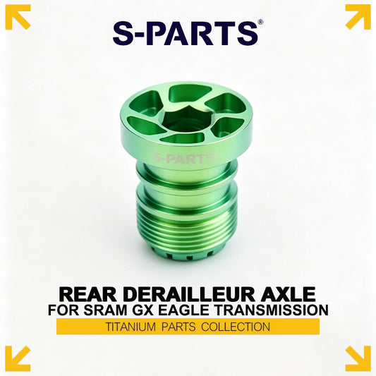 Titanium Rear Derailleur Axle for SRAM GX Eagle Transmission | M18x26mm