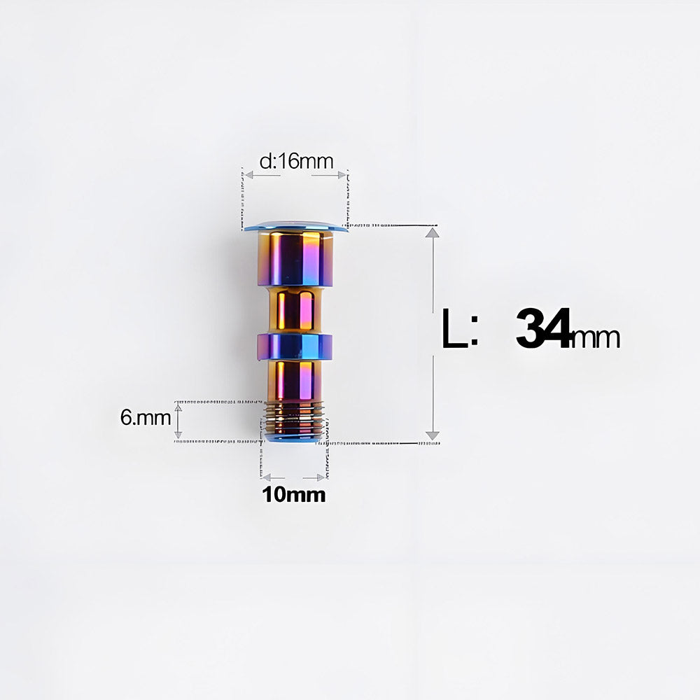 Titanium Rear Derailleur Pivot Bolt for Shimano XT M8100 / SLX M7100