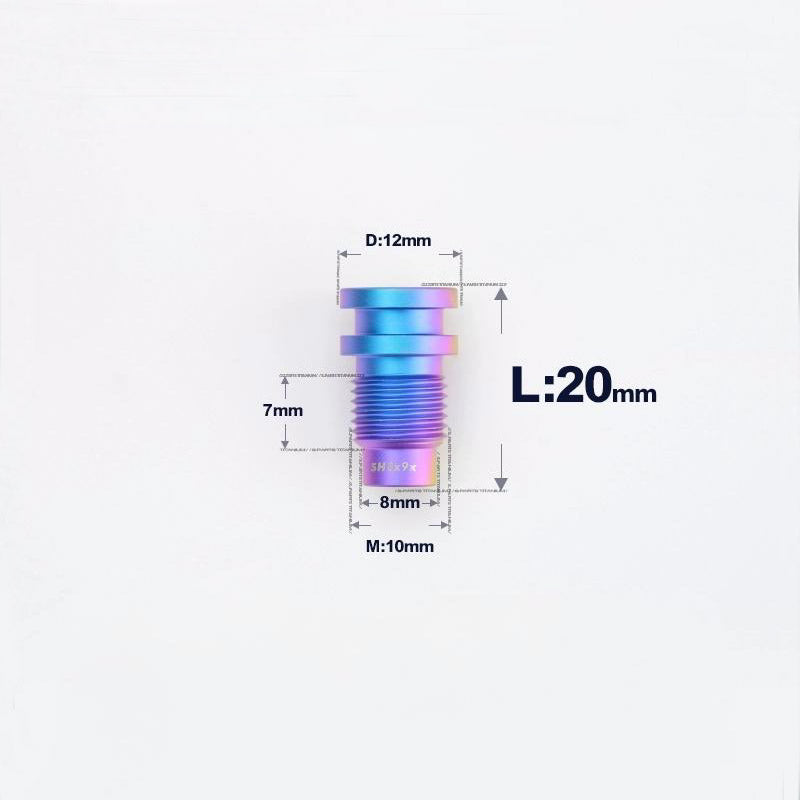 Titanium Rear Derailleur Pivot Bolts For Shimano DA9100 R8000 & SRAM Road