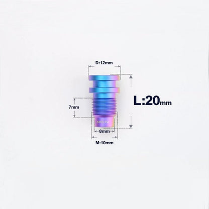 Titanium Rear Derailleur Pivot Bolts For Shimano DA9100 R8000 & SRAM Road