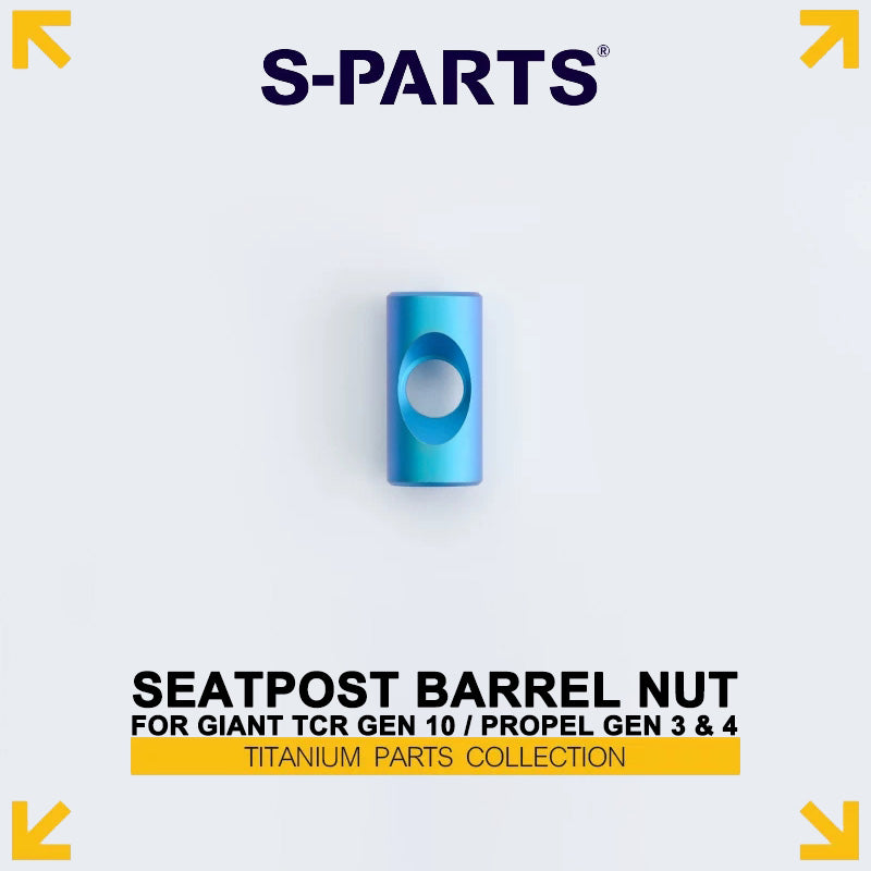 M7 x 20 Titanium Seatpost Barrel Nut for Giant TCR Gen 10 / Propel Gen 3 & Gen 4 (3.38g)