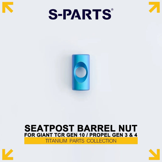 M7 x 20 Titanium Seatpost Barrel Nut for Giant TCR Gen 10 / Propel Gen 3 & Gen 4 (3.38g)