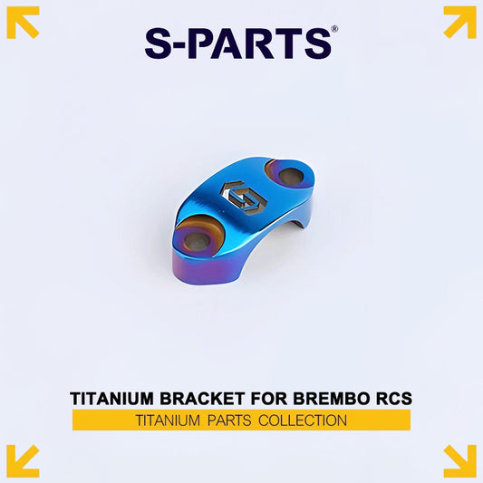 Titanium Handlebar Perch Clamp Compatible with Brembo RCS Brake Master Cylinder