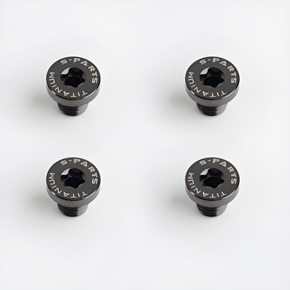 Titanium Mounting Bolts for ARAI RX-7X Helmet Visor