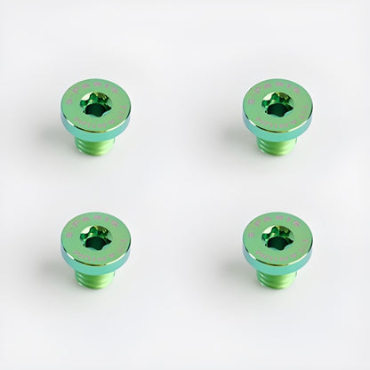 Titanium Mounting Bolts for ARAI RX-7X Helmet Visor