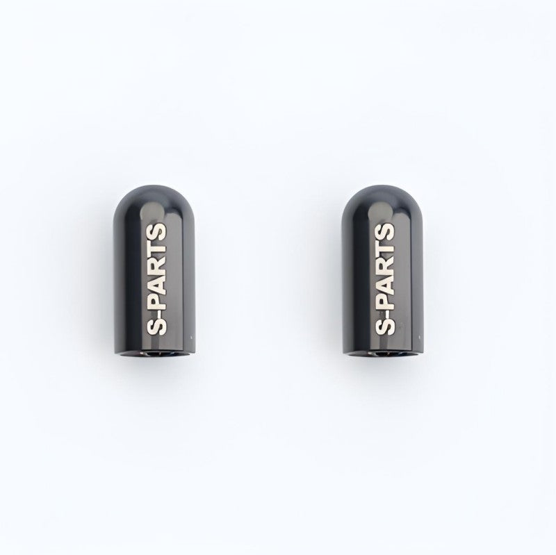 Titanium Presta Valve Caps for Road and Mountain Bikes