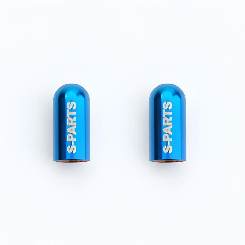 Titanium Presta Valve Caps for Road and Mountain Bikes