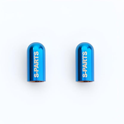 Titanium Presta Valve Caps for Road and Mountain Bikes