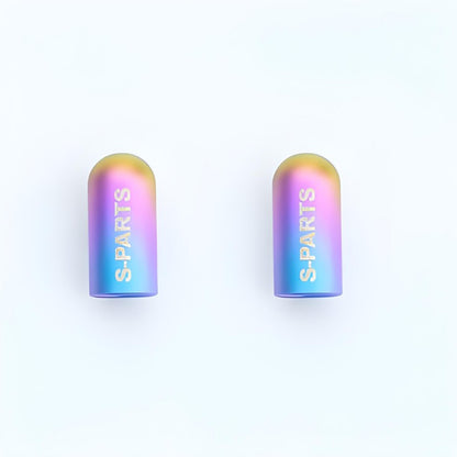 Titanium Presta Valve Caps for Road and Mountain Bikes