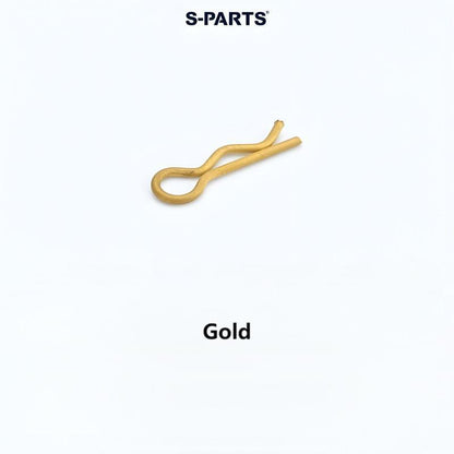 Titanium R-Clip – 1mm Axle Pin for Motorcycles & E-Bikes