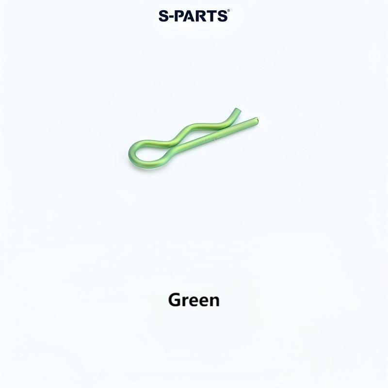 Titanium R-Clip – 1mm Axle Pin for Motorcycles & E-Bikes