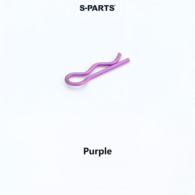 Titanium R-Clip – 1mm Axle Pin for Motorcycles & E-Bikes