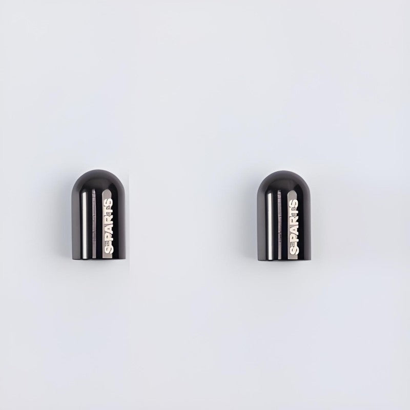 Titanium Schrader Valve Caps – Set of 2 for Road and Mountain Bikes