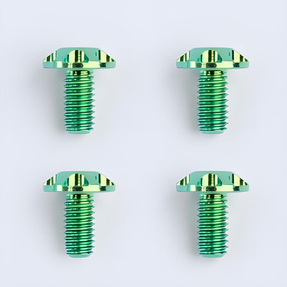 Titanium Visor Pivot Washer & Bolts Kit for SHOEI Glamster Helmet