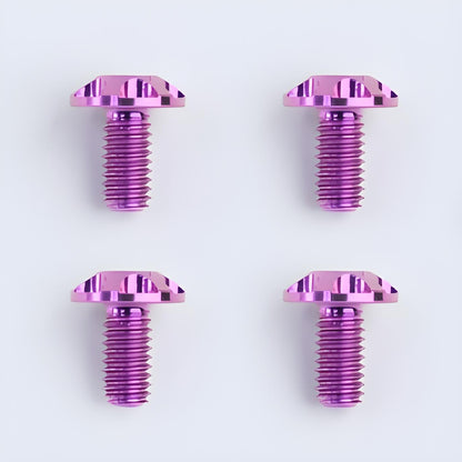 Titanium Visor Pivot Washer & Bolts Kit for SHOEI Glamster Helmet