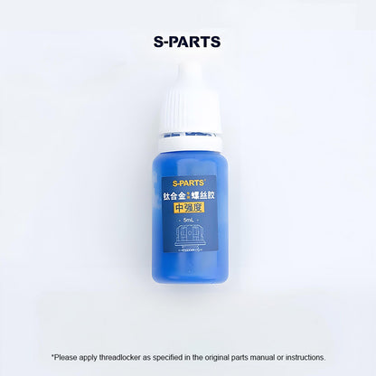 Titanium Bolt Threadlocker | Blue (Medium Strength) / Red (High Strength) | 5ml
