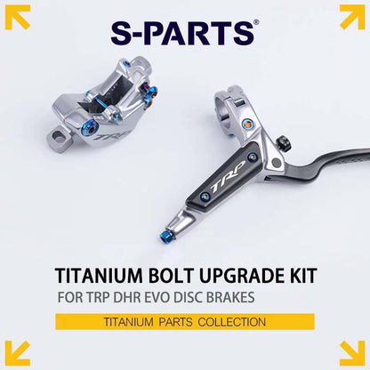 Titanium Bolt Upgrade Kit for TRP DHR EVO Disc Brakes – 24PCS (32.3g)