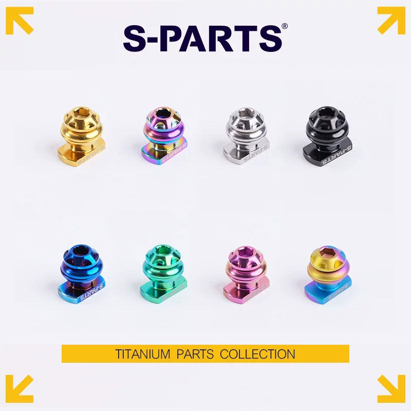 Titanium Brake Bolt & Nut Kit for SRAM C-Calipers | Lightweight Performance Hardware