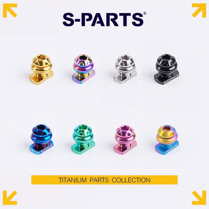 Titanium Brake Bolt & Nut Kit for SRAM C-Calipers | Lightweight Performance Hardware