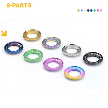 Titanium Center Lock Ring for Road & Mountain Bike Disc Rotors