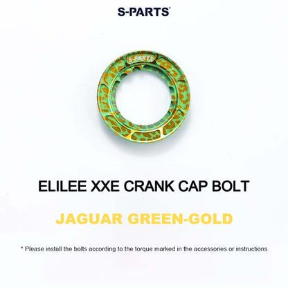 Titanium Crank Preload Cap for ELILEE XXE Crankset - Drive Side Only