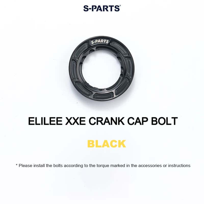 Titanium Crank Preload Cap for ELILEE XXE Crankset - Drive Side Only