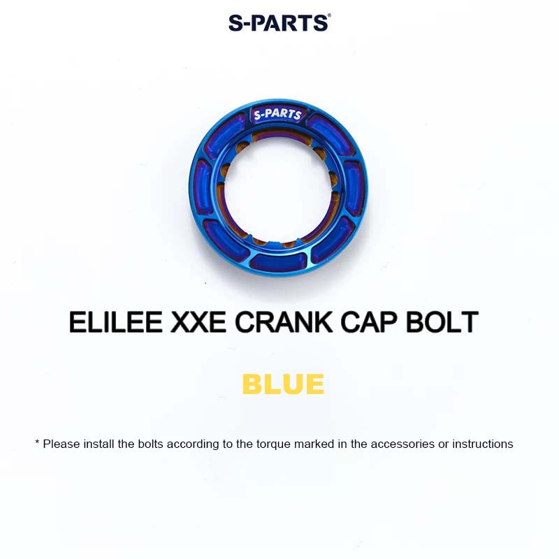 Titanium Crank Preload Cap for ELILEE XXE Crankset - Drive Side Only