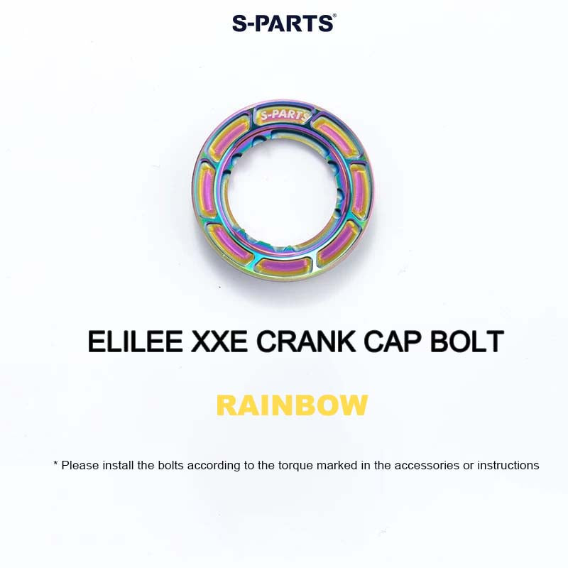 Titanium Crank Preload Cap for ELILEE XXE Crankset - Drive Side Only