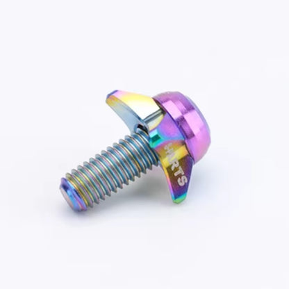 Titanium Front Derailleur Clamp Bolt & Curved Washer Fits SHIMANO Road MTB Derailleurs