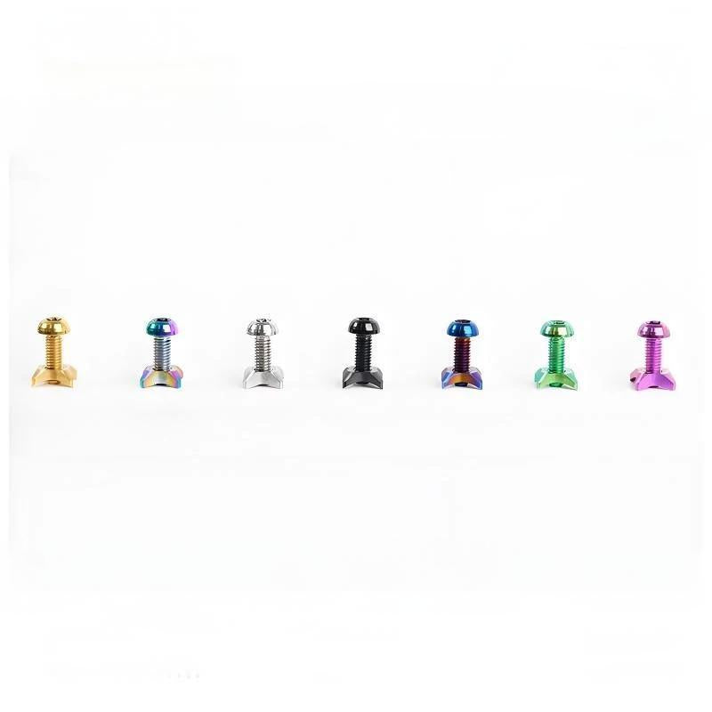 Titanium Front Derailleur Clamp Bolt & Curved Washer Fits SRAM Road MTB Derailleurs