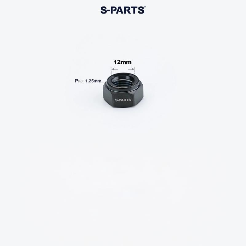 Titanium Hex Flange Lock Nuts – M4 / M5 / M6 / M8 / M10 for Motorcycles & Cars