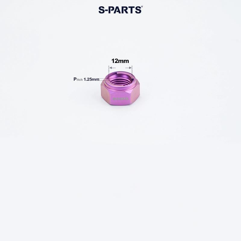 Titanium Hex Flange Lock Nuts – M4 / M5 / M6 / M8 / M10 for Motorcycles & Cars