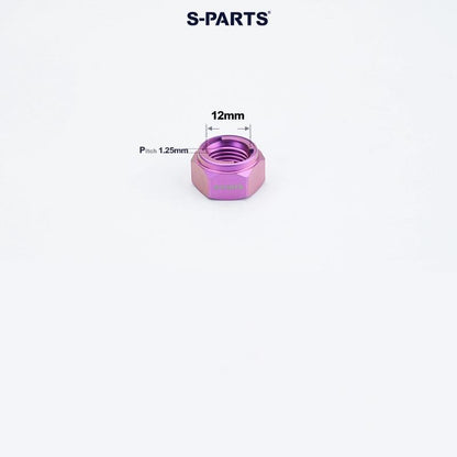 Titanium Hex Flange Lock Nuts – M4 / M5 / M6 / M8 / M10 for Motorcycles & Cars