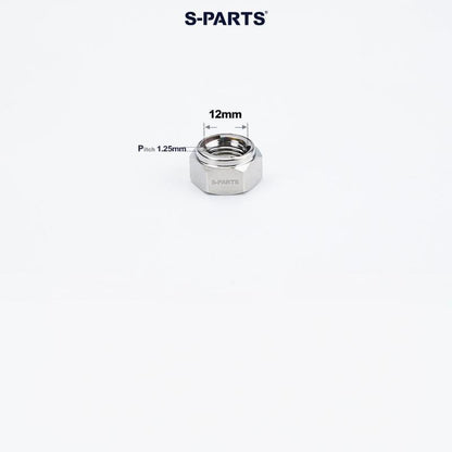 Titanium Hex Flange Lock Nuts – M4 / M5 / M6 / M8 / M10 for Motorcycles & Cars