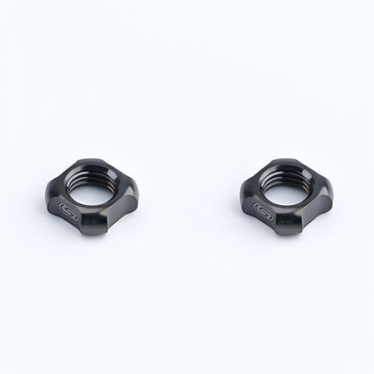 Titanium Valve Lock Nut (Presta/Schrader) – Set of 2 for Road & Mountain Bikes