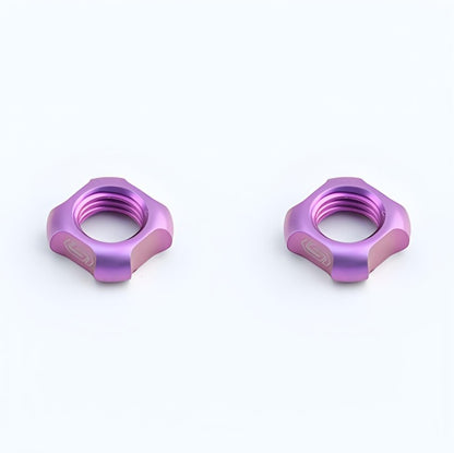 Titanium Valve Lock Nut (Presta/Schrader) – Set of 2 for Road & Mountain Bikes