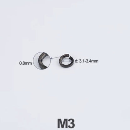 Titanium Spring Lock Washers M3/M4/M5/M6/M8/M10/M12 | Grade 5 Ti for Motorcycle & Automotive