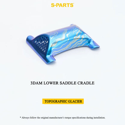 3D-Printed Titanium Seatpost Clamp Kit & Parts for Pinarello Dogma F 3DAM | Grade 5 Titanium