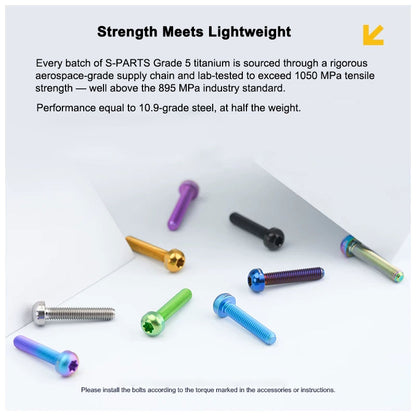 Trek Madone M5x25mm Grade 5 Titanium Left-Hand Thread Seatpost Screw