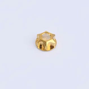 Grade 5 Titanium Master Cylinder Span Adjustment Knob for Brembo RCS / RCS CC