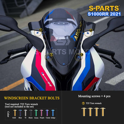 Grade 5 Titanium Bolts & Fasteners for 2021 BMW S1000RR