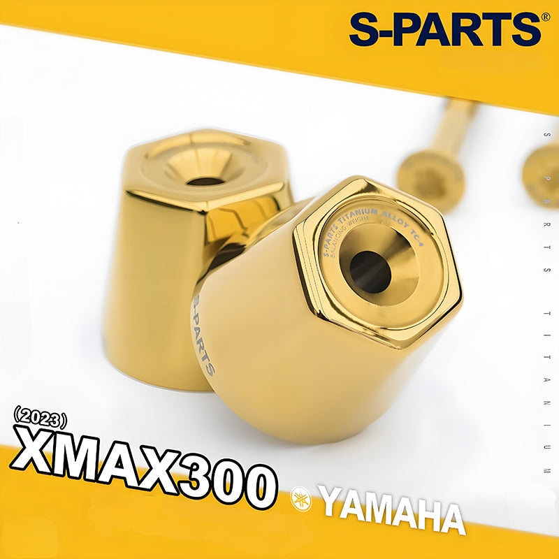 Yamaha XMAX 300 Titanium Handlebar Bar End Weights & Bolts