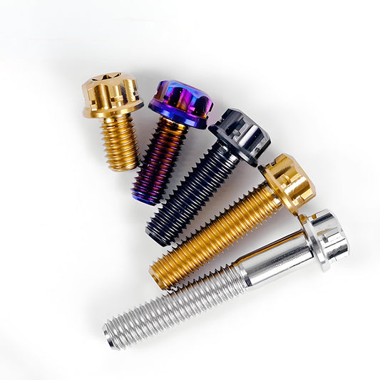 M4 × L30/35/40/45/50mm Titanium Alloy Bolts For Motorcycle