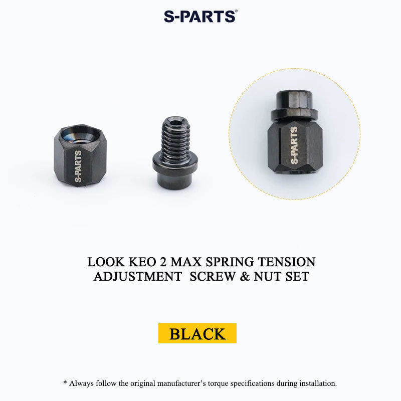 Grade 5 Titanium Pedal Axle & Parts for LOOK KEO 2 MAX