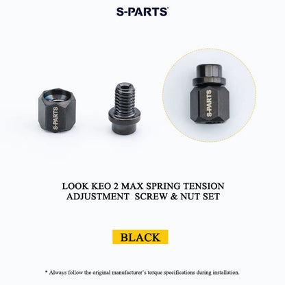 Grade 5 Titanium Pedal Axle & Parts for LOOK KEO 2 MAX