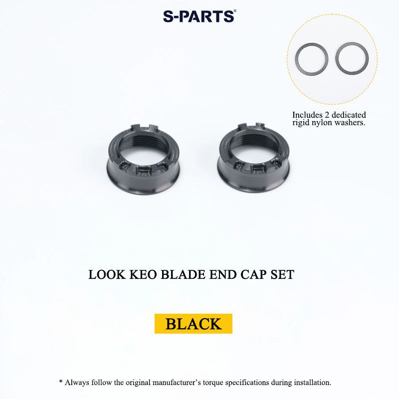 Grade 5 Titanium Pedal Spindle & Hardware for LOOK KEO BLADE Pedals