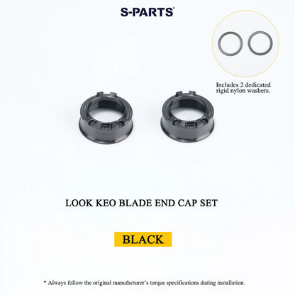 Grade 5 Titanium Pedal Spindle & Hardware for LOOK KEO BLADE Pedals